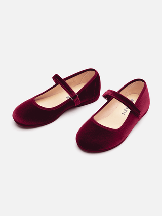 Cassie Burgundy Shoes childrenchic
