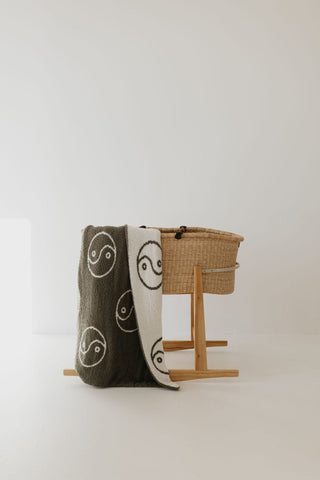 Plush Blanket - Sage Yin YangPlush Blanketforever french babySize: Baby (45x45)