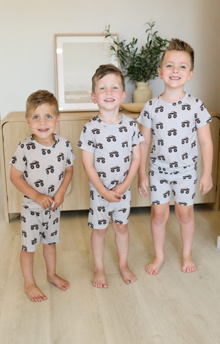 Bamboo Short Set | Monster TruckShort Setforever french babySize: 2/3 Years