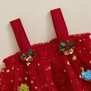 Christmas Layered Tulle Dress
