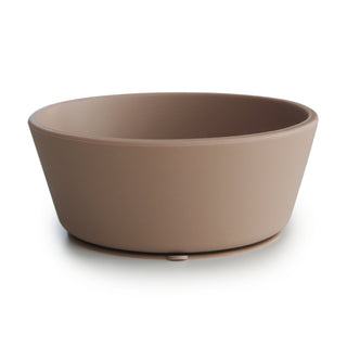 Silicone Suction Bowlsilicone tablewareMushieColor: Natural