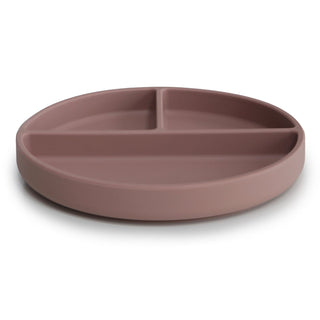 Silicone Suction Platesilicone tablewareMushieColor: Cambridge Blue