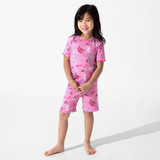Bamboo Pajama Set with Shorts - Mean Girls: So Fetch Bellabu Bear Size: 18-24 Months