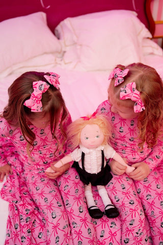 Eloise Royal Ribbons Dream Bow Hair Clips Dream Big Little Co. Size: OS