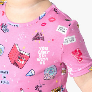 Bamboo Pajama Set with Shorts - Mean Girls: So Fetch Bellabu Bear Size: 18-24 Months