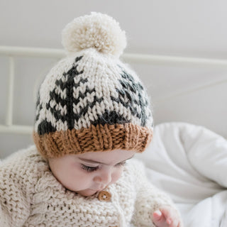 Forest Knit Beanie Hat Huggalugs Size: S (0-6 months)