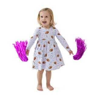 Twirly Long Sleeve Dress Baby & Toddler Dresses 544 Angel Dear Size: 6-12M