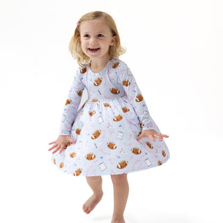 Twirly Long Sleeve Dress Baby & Toddler Dresses 544 Angel Dear Size: 6-12M
