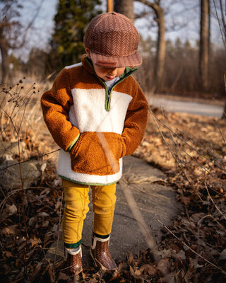 Camel Sherpa PulloverKeep the Littles WildSize: 12-24m