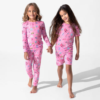 Bamboo Pajama Set with Shorts - Mean Girls: So Fetch Bellabu Bear Size: 18-24 Months