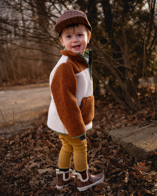 Camel Sherpa PulloverKeep the Littles WildSize: 12-24m