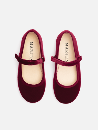 Cassie Burgundy Shoes childrenchic