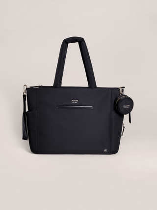 Utility-Strap Tote Diaper Bag - Black Utility-Strap Tote JuJuBe
