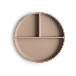 Silicone Suction Platesilicone tablewareMushieColor: Natural