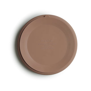 Silicone Suction Platesilicone tablewareMushieColor: Cambridge Blue