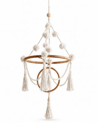 Pom Pom Baby Mobile