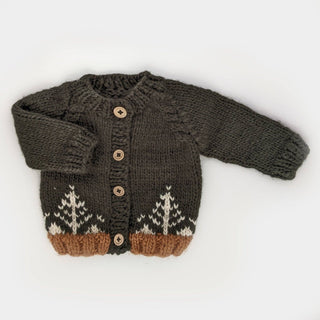 Forest Cardigan Sweater Huggalugs Size: 6-12 months