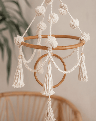 Pom Pom Baby Mobile
