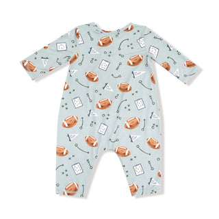 Long Sleeve Henley Romper Baby One-Pieces 624 Angel Dear Size: 0-3M