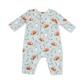 Long Sleeve Henley Romper Baby One-Pieces 624 Angel Dear Size: 0-3M