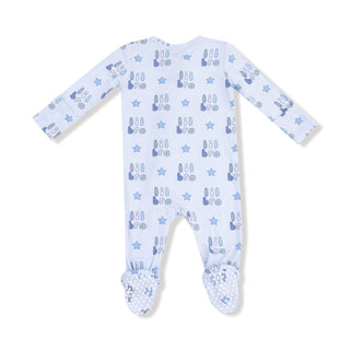 2 Way Zipper Footie Baby & Toddler Sleepwear 651 Angel Dear Size: NB