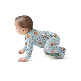 2 Way Zipper Footie 651 Angel Dear Size: NB