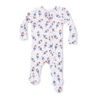 Footie with 2-Way Zipper - Astro Pop 651 Angel Dear Size: NB
