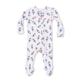 Footie with 2-Way Zipper - Astro Pop 651 Angel Dear Size: NB