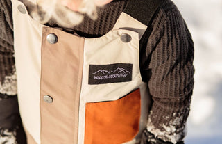 Waterproof Snow bib for youth and toddlerKeep the Littles WildSize: 1-2Y