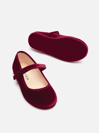 Cassie Burgundy Shoes childrenchic