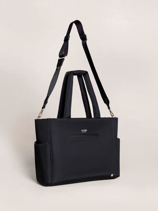 Utility-Strap Tote Diaper Bag - Black Utility-Strap Tote JuJuBe