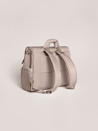 Satchel Diaper Bag - Taupe Satchel JuJuBe