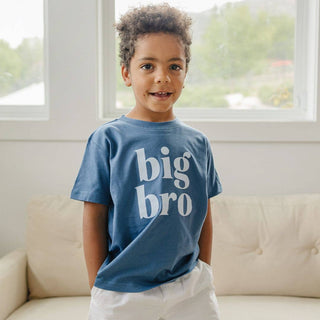 Big Bro Short Sleeve Shirt - Pregnancy Announcement - FamilySweet WinkSize: 7/8Y