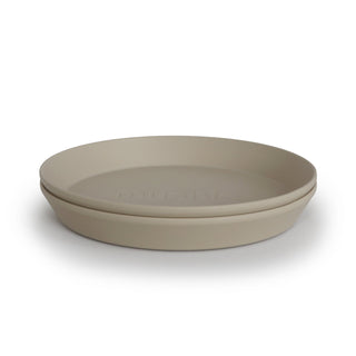 Round Dinnerware Plates, Set of 2DinnerwareMushieColor: Smoke