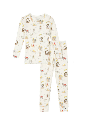 Away in a Manger PJ Long Sleeve Set Cotton