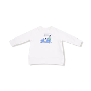 Raglan Sweatshirt, Golf 714A Angel Dear Size: 3-6M
