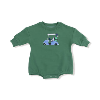 Green Golf Sweatshirt Bubble 744AG Angel Dear Size: 0-3M