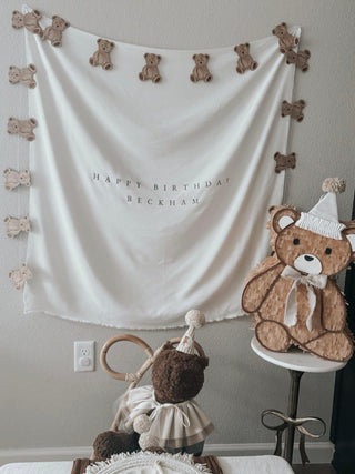 Birthday teddy bear Piñata mamaspinatas