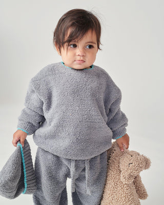 Boxy Lounge Pants - Fuzzy comfywear Baby & Toddler Bottoms