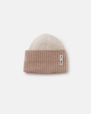 2-Tone Ribbed Beanie - Fuzzy Baby & Toddler Hats Baby & Toddler Hats