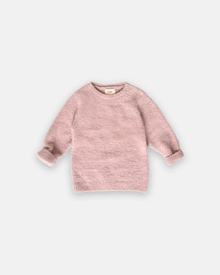 Long Sleeve Top - Fuzzy comfywear 7AMEnfant Color: Ash Rose Size: 0-3M