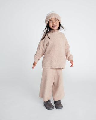 2-Tone Ribbed Beanie - Fuzzy Baby & Toddler Hats Baby & Toddler Hats