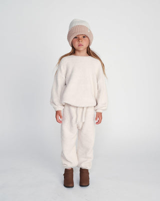Boxy Lounge Pants - Fuzzy comfywear Baby & Toddler Bottoms