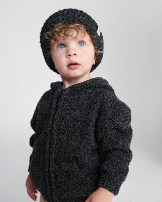 2-Tone Ribbed Beanie - Fuzzy Baby & Toddler Hats Baby & Toddler Hats