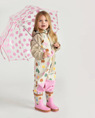 Tula Kid's Umbrella umbrella 7AM Enfant Color: Rainy Trees Pink Size: OS