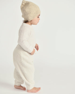 Long Sleeve Top - Fuzzy comfywear 7AMEnfant Color: Ecru Size: 0-3M
