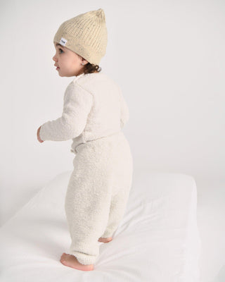Long Sleeve Top - Fuzzy comfywear 7AMEnfant Color: Ecru Size: 0-3M