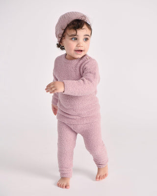 Long Sleeve Top - Fuzzy comfywear 7AMEnfant Color: Ecru Size: 0-3M