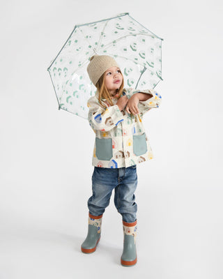 Tula Kid's Umbrella umbrella 7AM Enfant Color: Rainy Trees Pink Size: OS