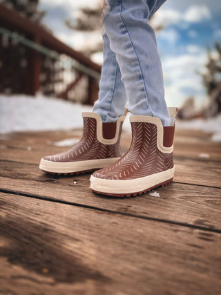 Summit Rain Boots Keep the Littles Wild Shoe size: 4-5 toddler